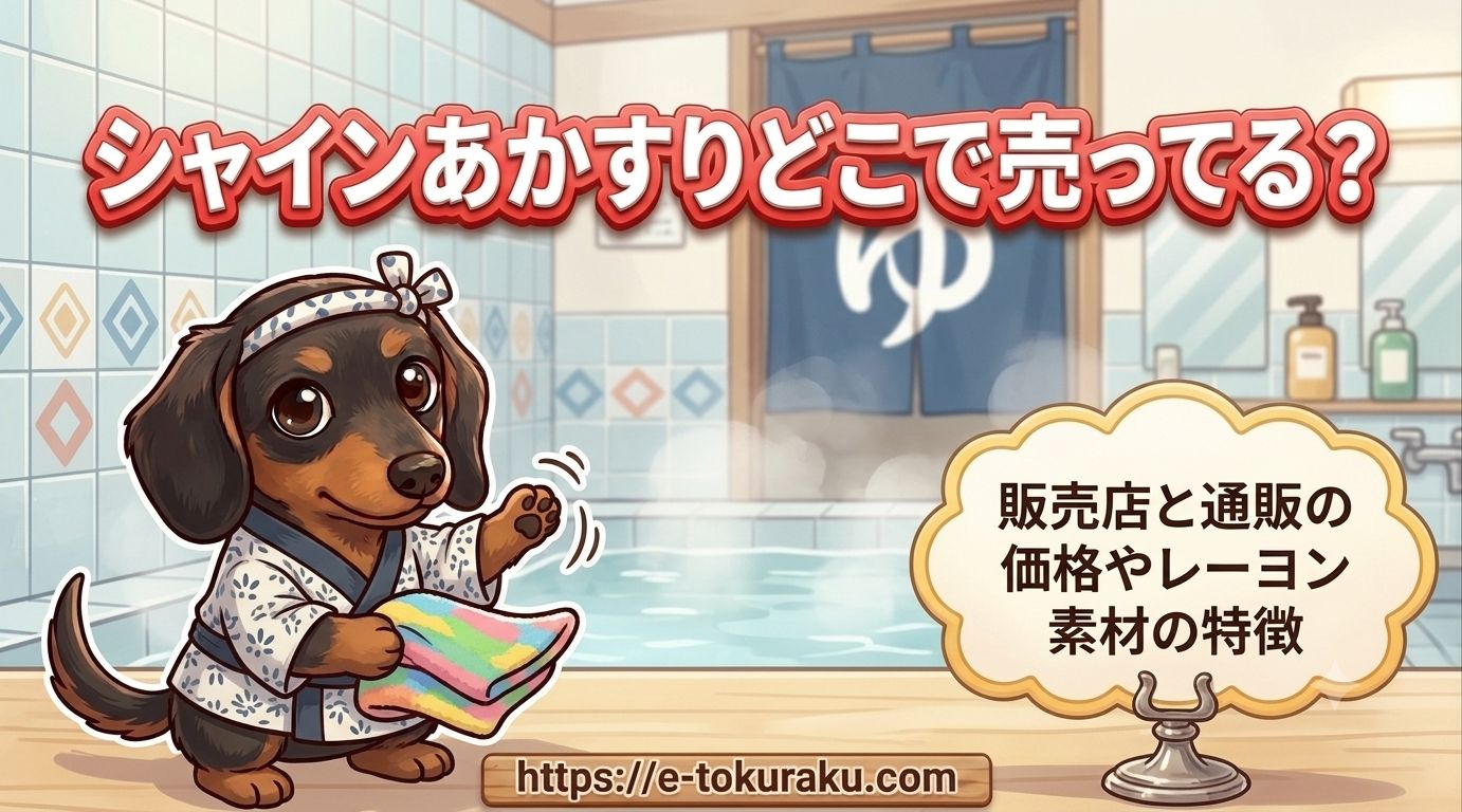 シャイン あかすり どこで売ってる
