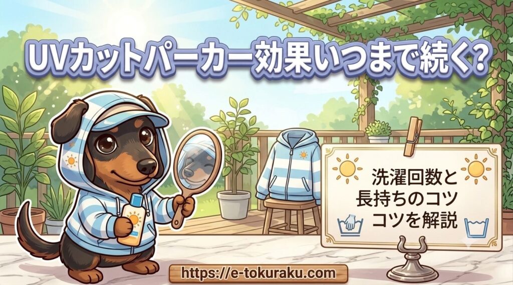 UVカットパーカー 効果いつまで