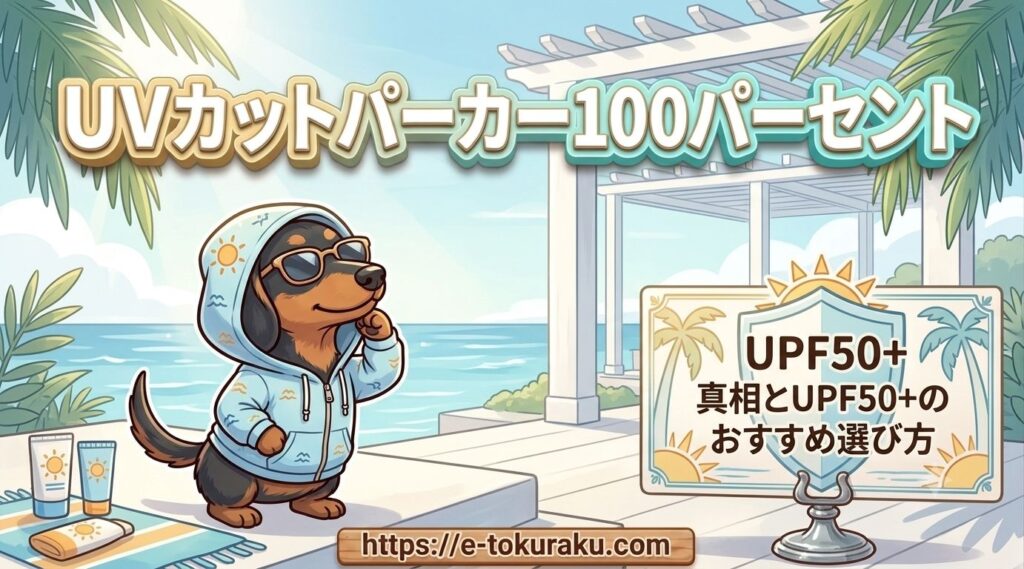 UVカット パーカー 100 パーセント