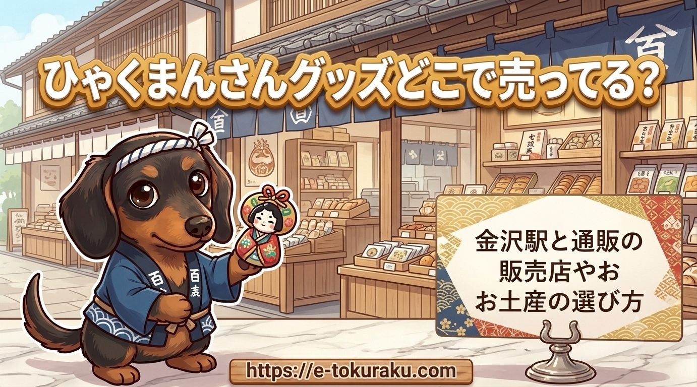 ひゃくまんさん グッズ どこで売ってる