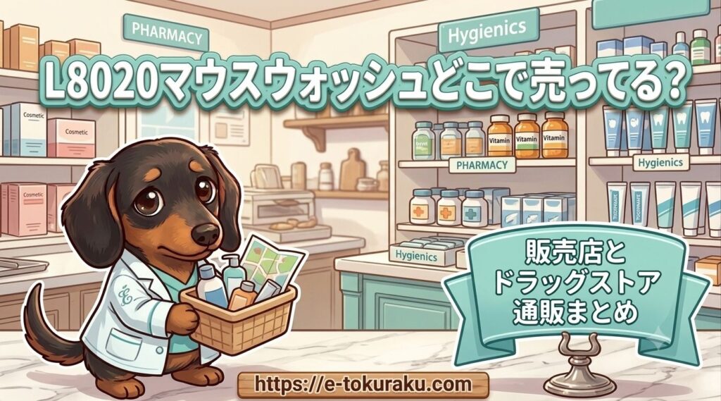 l8020 マウスウォッシュ どこで売ってる