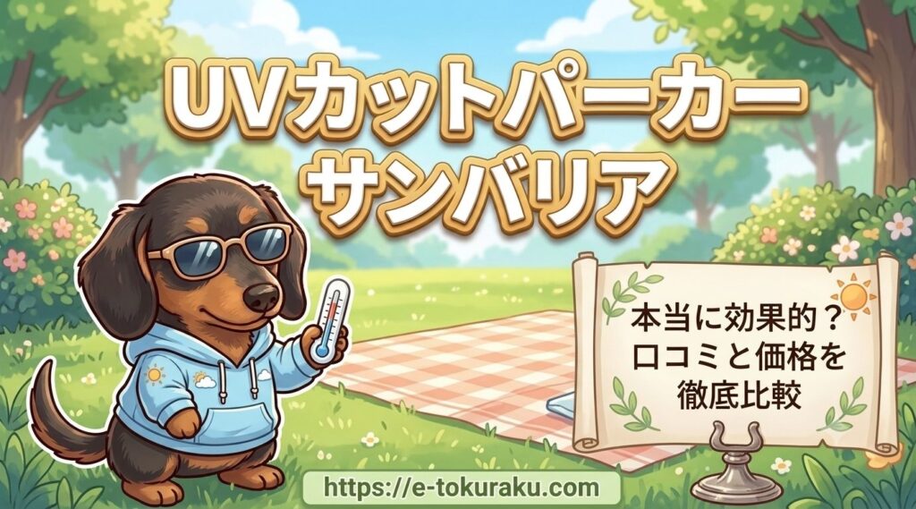 UVカット パーカー サンバリア