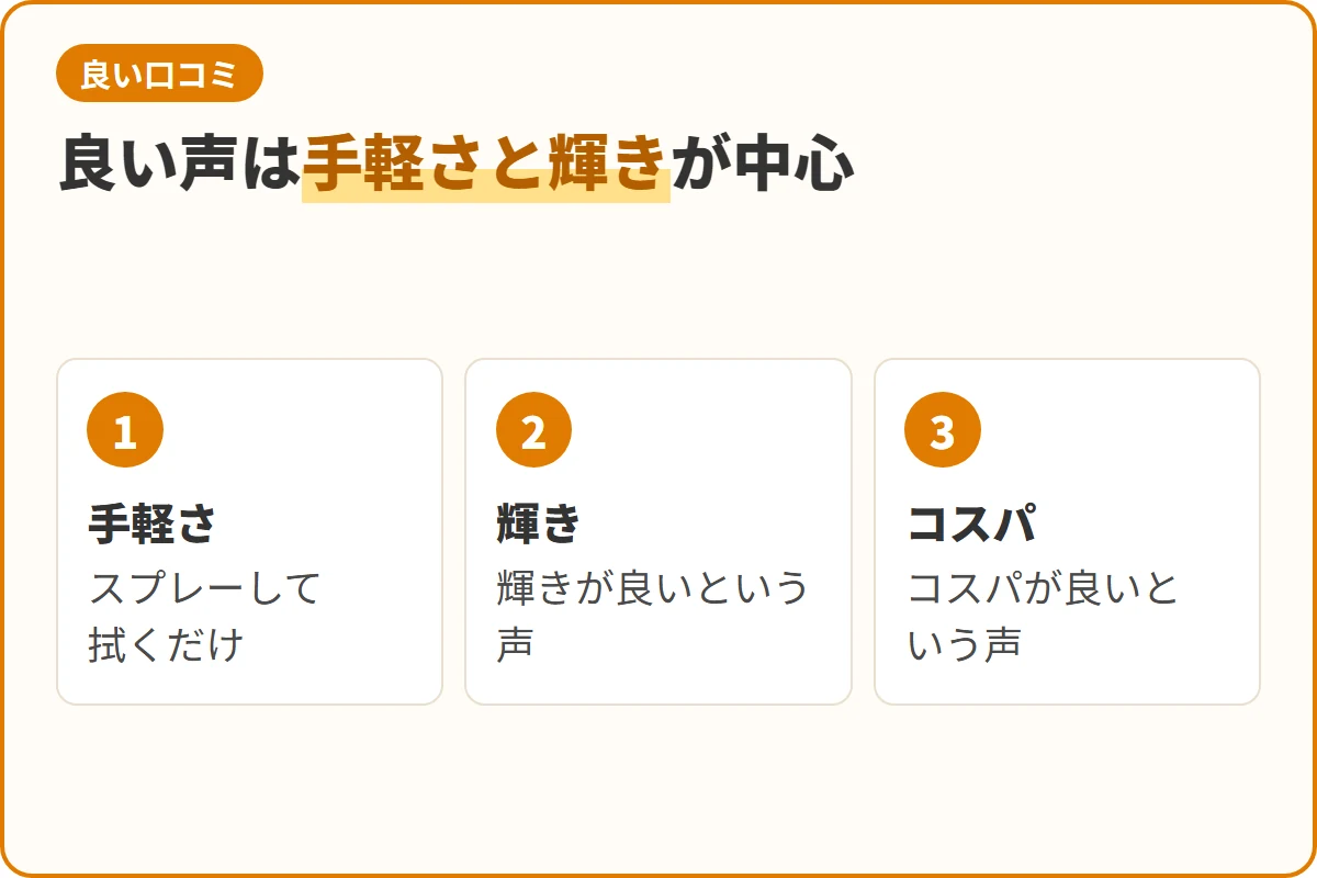良い声は手軽さと輝きが中心